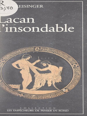 cover image of Lacan l'insondable